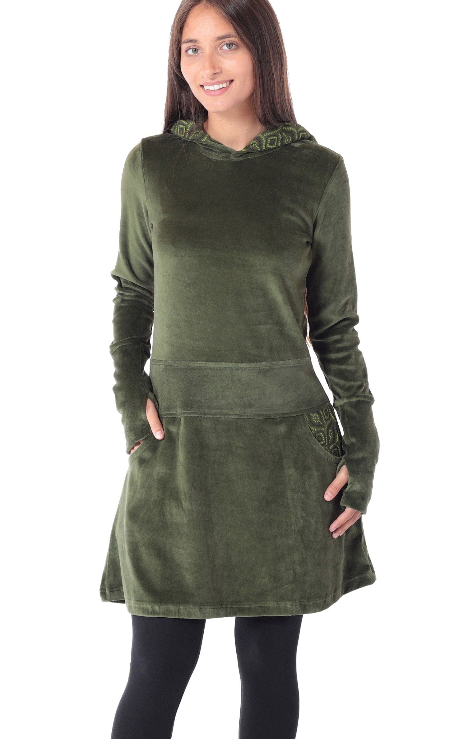PUREWONDER Samtkleid Kleid aus Samt mit günstig online kaufen