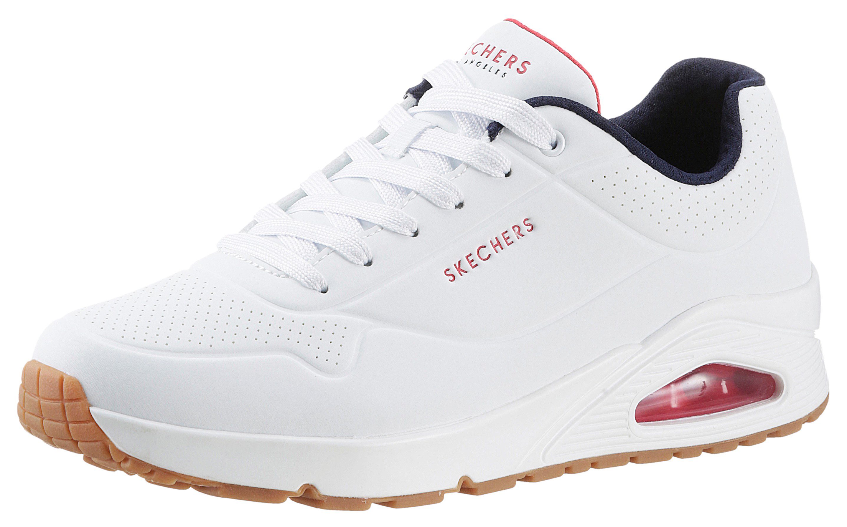 Skechers Uno Sneaker mit extra Dämpfung, Freizeitschuh, Halbschuh, Schnürschuh