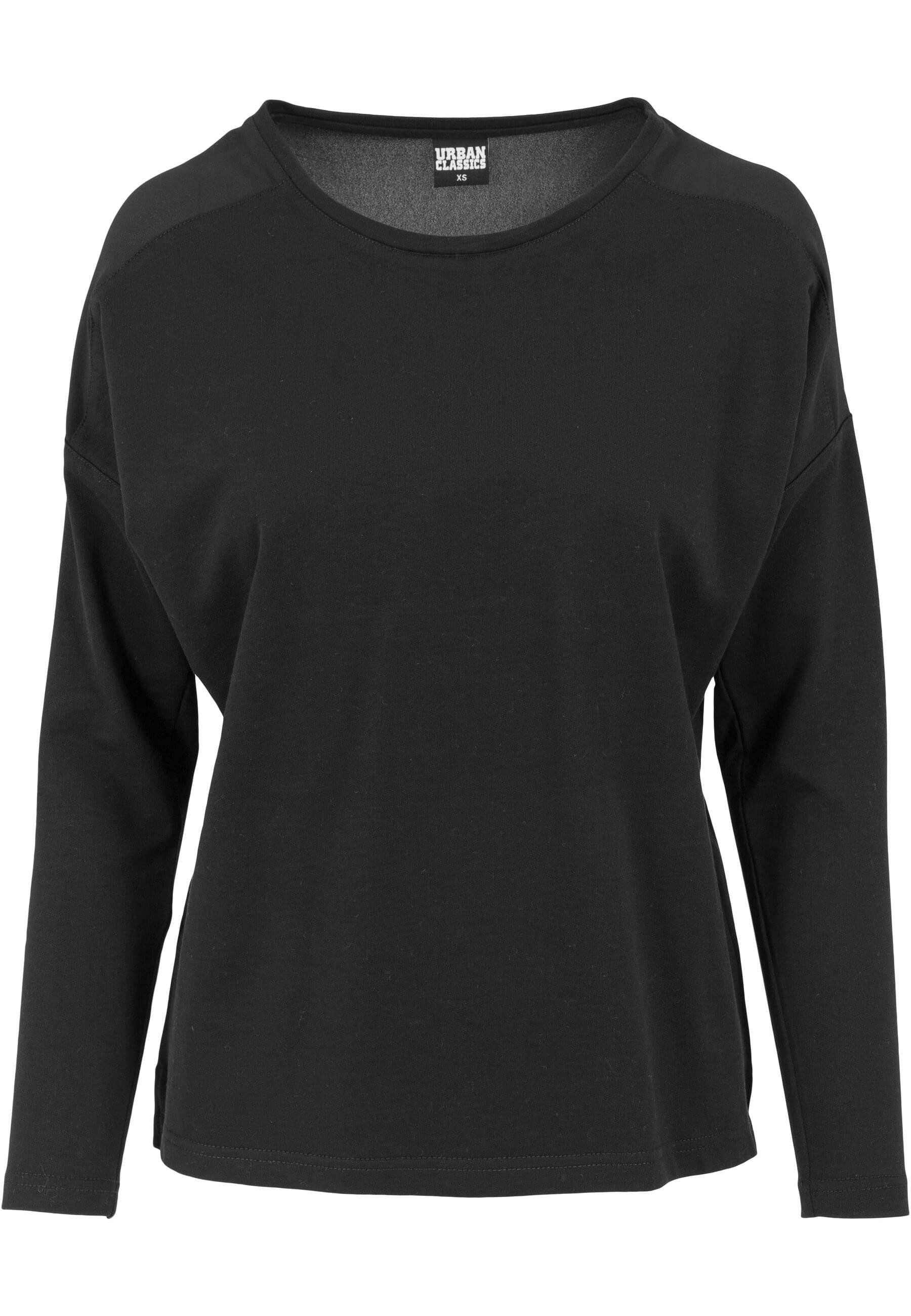 URBAN CLASSICS Sweatshirt Urban Classics Damen Ladies Oversize Chiffon Crew (1-tlg)