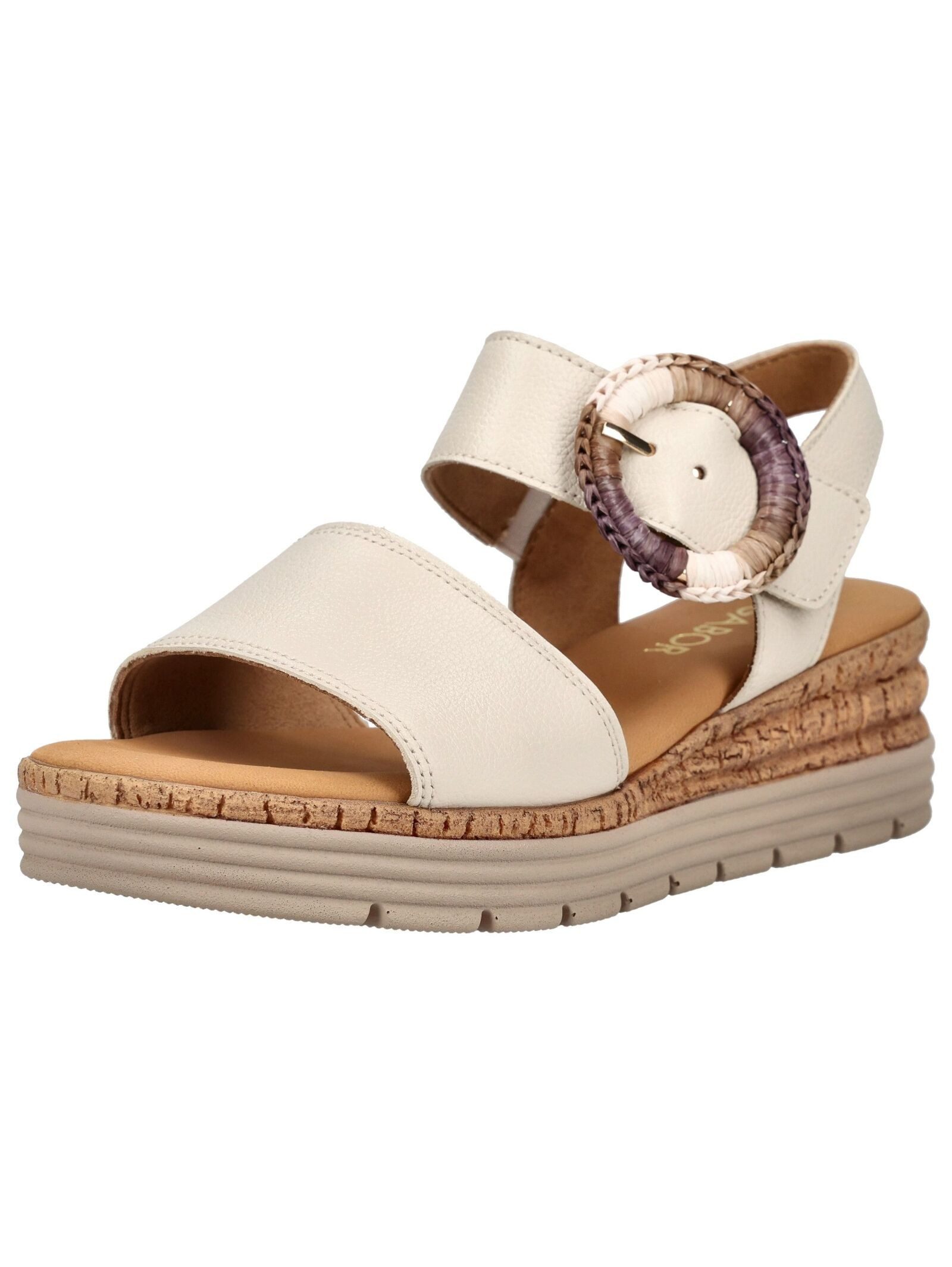 Gabor Comfort Gabor Comfort Sandalen Leder Keilsandalette