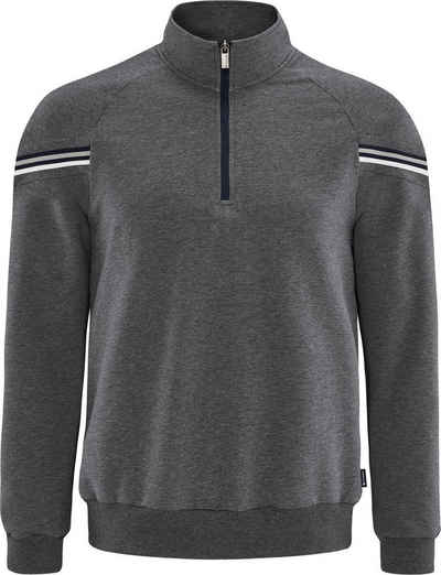 SCHNEIDER Sportswear Sweatshirt GARTHM-SWEATSHIRT GRAU-MELIERT