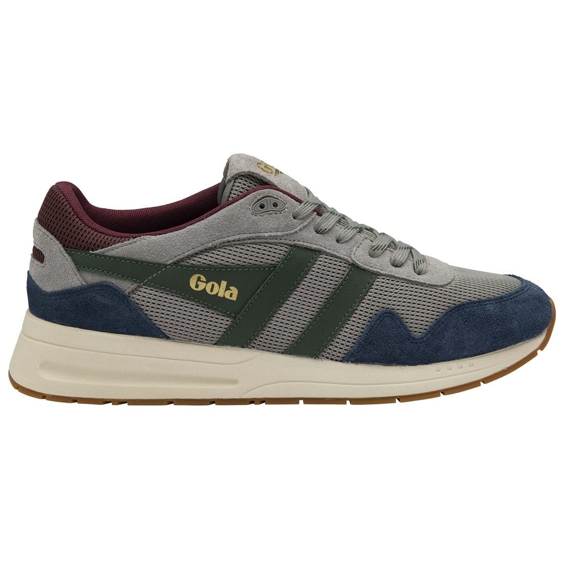 Delta 2026 grau/navy/khaki Herren Sneaker