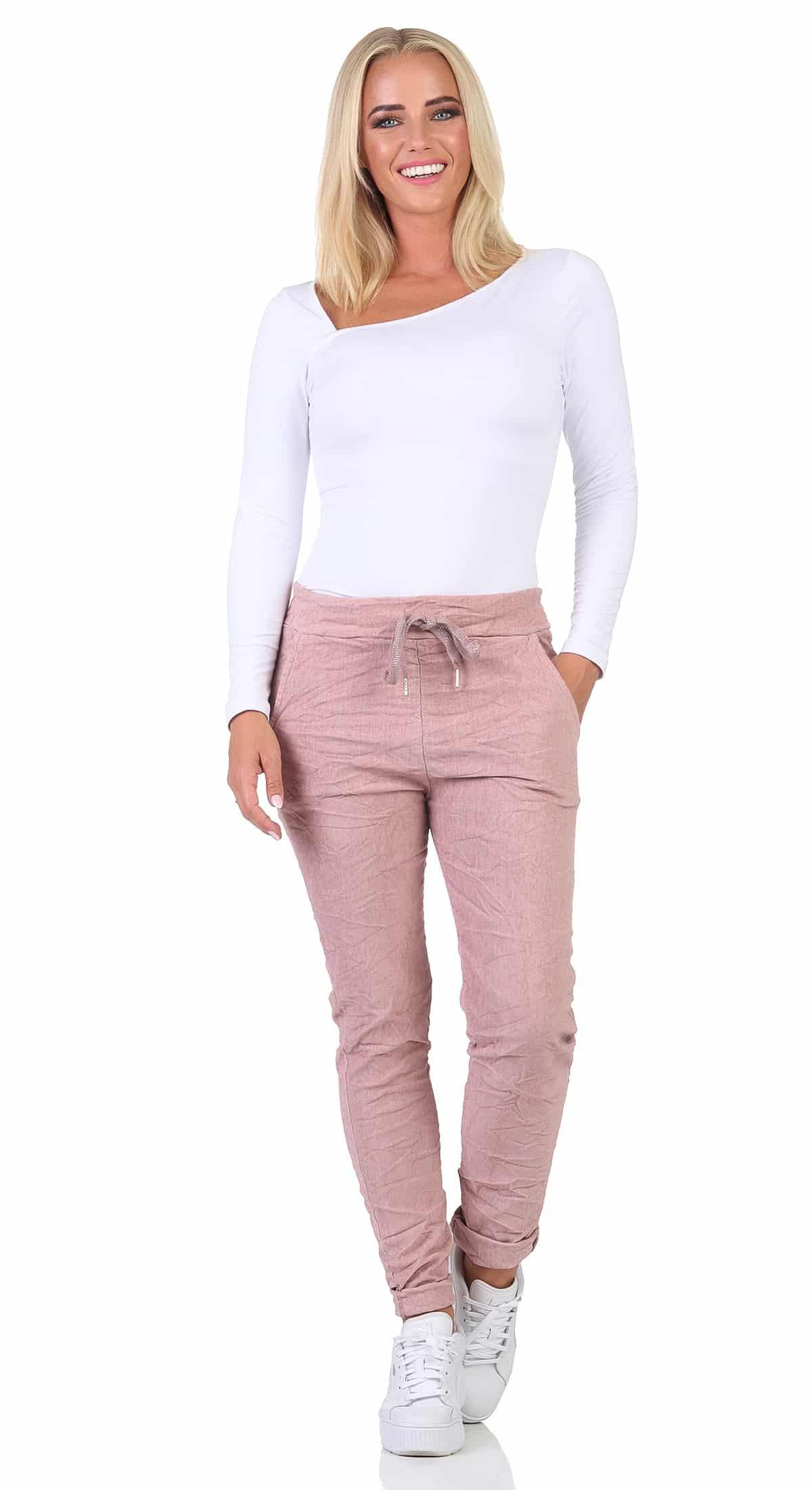 OriginalYou Cordhose Freizeithose Damen Feincord Stretch Chino dehnbarer Feincord, in großen Größen erhältlich – Bild 5 von 5