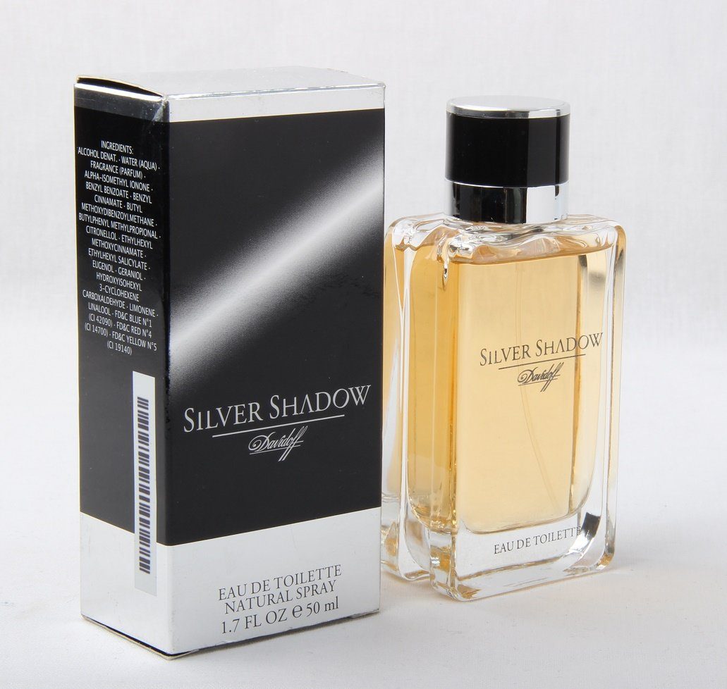 DAVIDOFF Eau de Toilette Davidoff Silver Shadow Eau de Toilette Spray 50ml