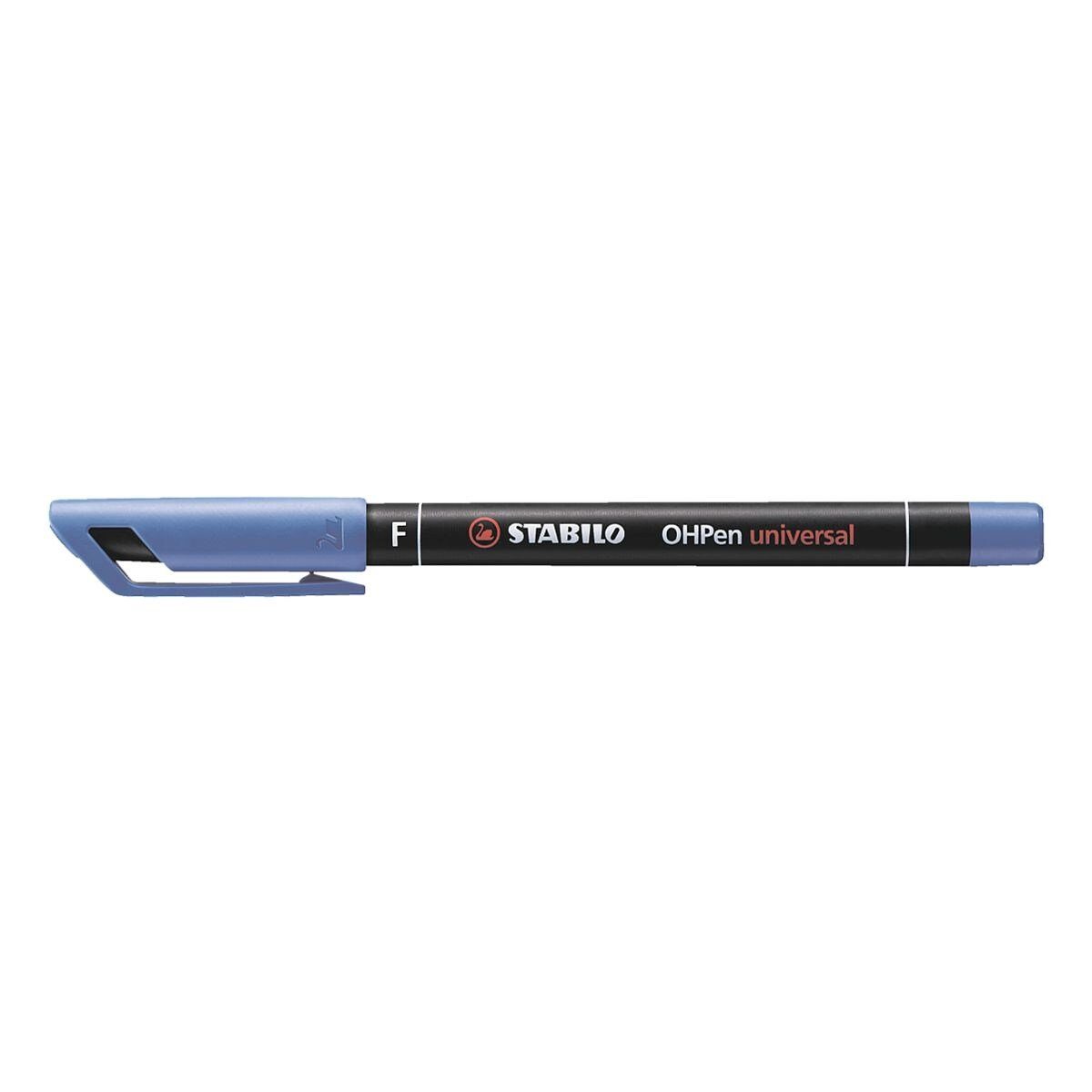 STABILO Folienstift OHPen Permanent, (1-tlg), zum Beschriften von glatten Oberflächen