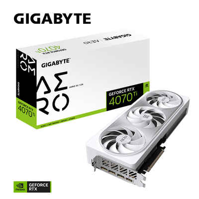 Gigabyte GeForce RTX™ 4070 Ti AERO OC 12G Grafikkarte (12 GB, GDDR6X)