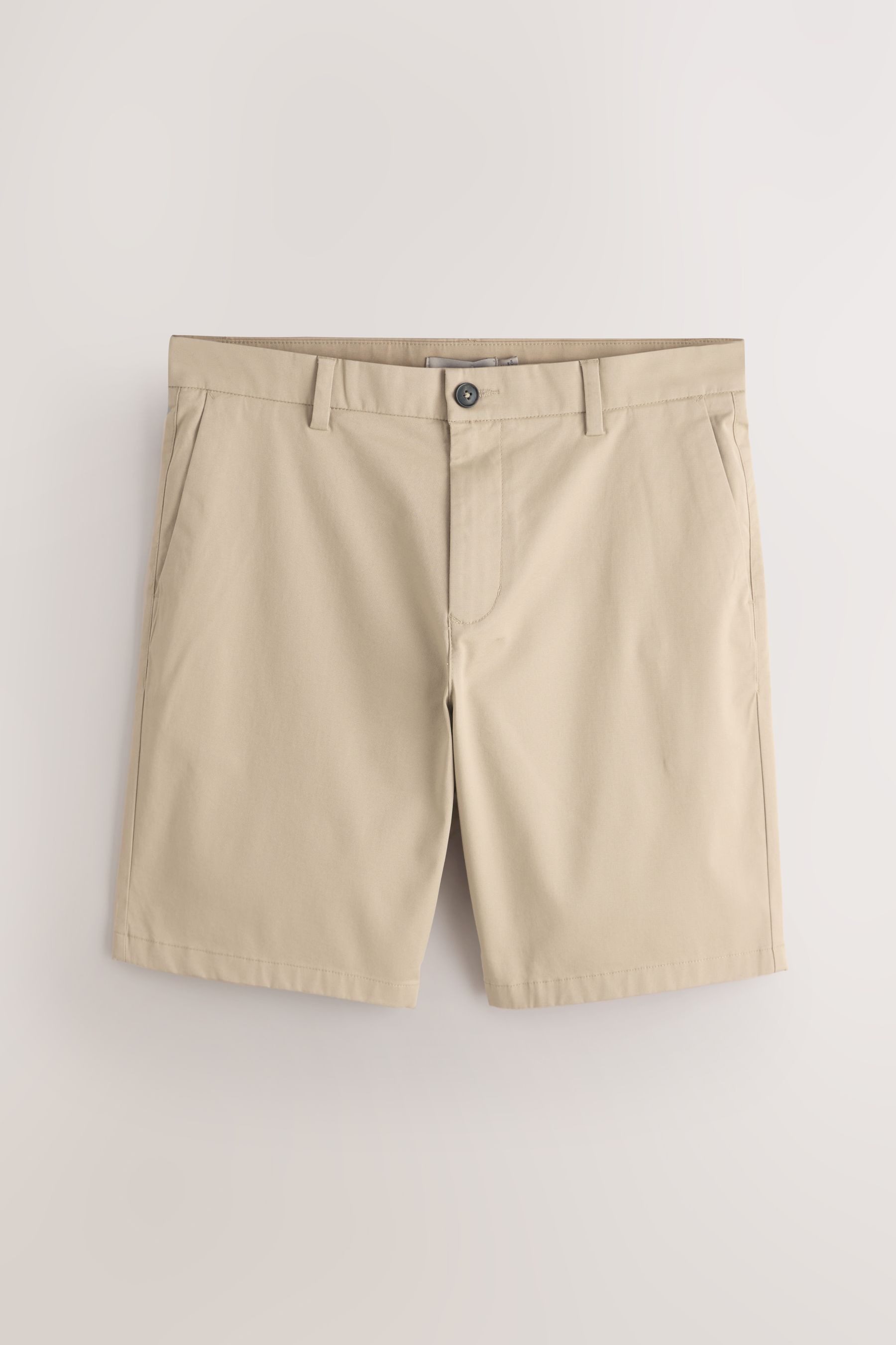Next Shorts Straight Fit Stretch-Chinoshorts, 3er-Pack (3-tlg)