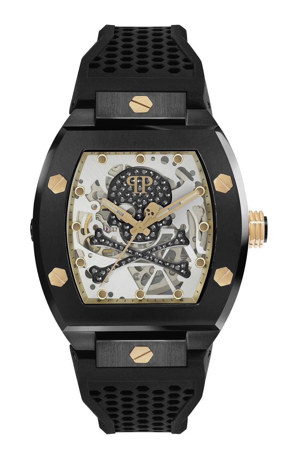 PHILIPP PLEIN Automatikuhr The $keleton schwarz