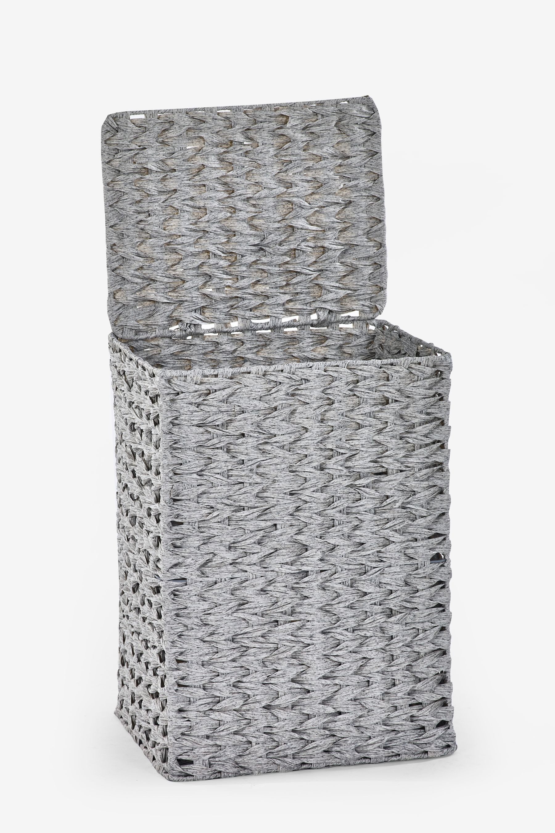Next Wäschesortierer Rattan Wäschekorb, Deckelkorb