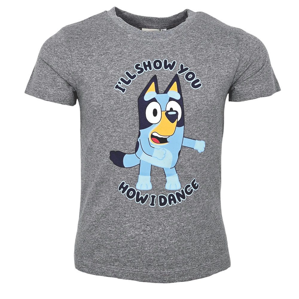 Bluey Print-Shirt Kinderserie Bluey Kinder Jungen kurzarm T-Shirt Shirt Gr. 98 bis 116