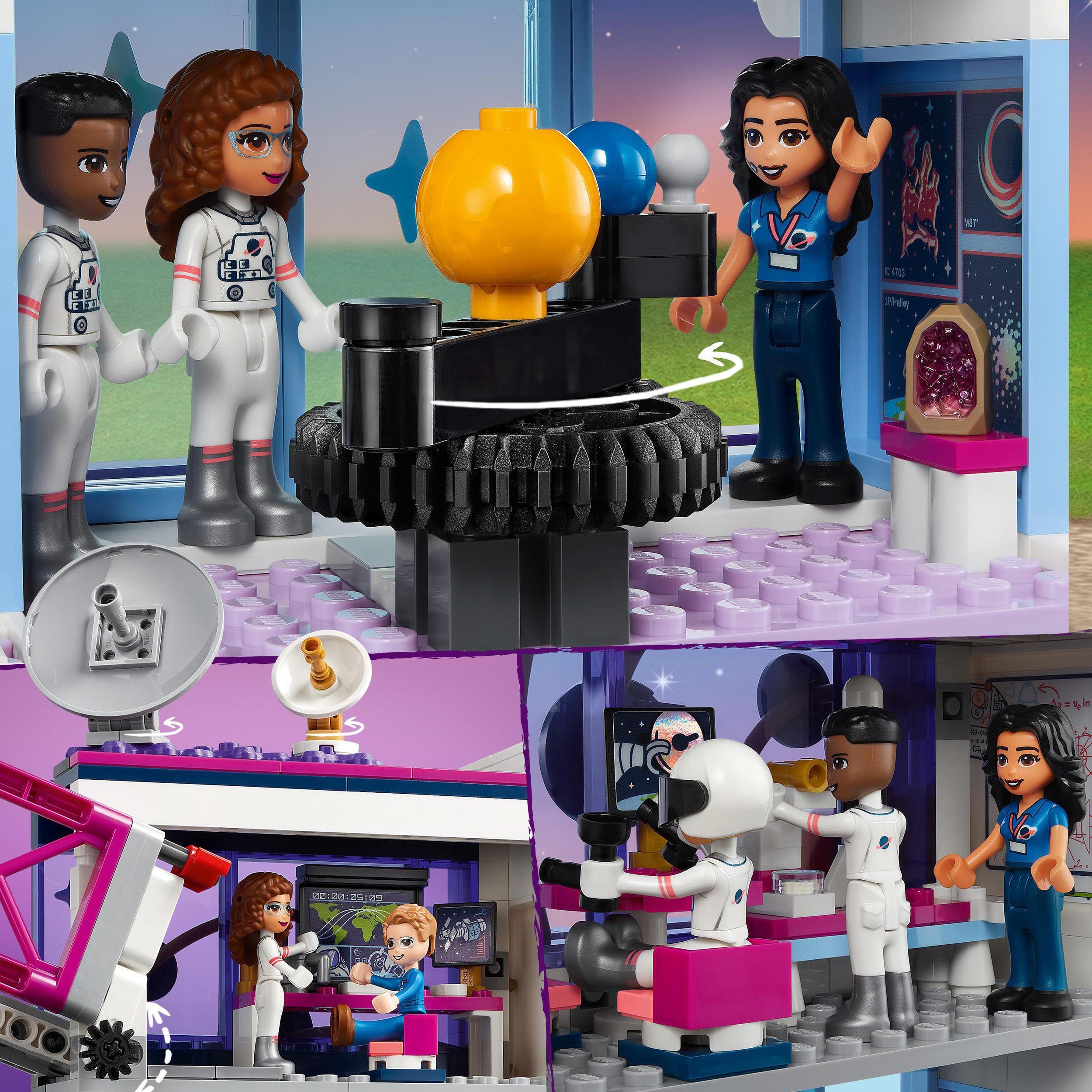 Friends, (757 Konstruktionsspielsteine LEGO® LEGO® Olivias Raumfahrt-Akademie St) (41713),