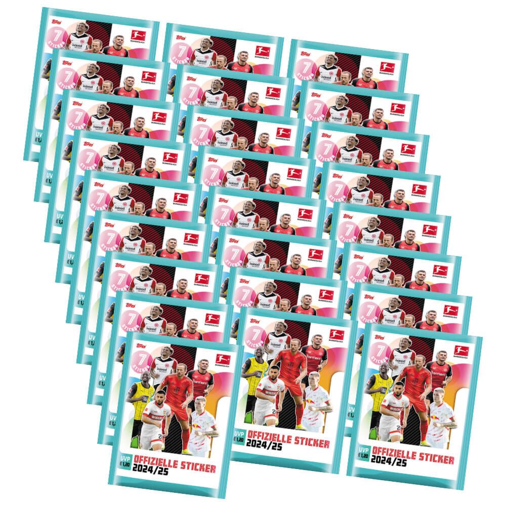 Sammelkarte Topps Bundesliga Sticker 2025 - Fußball Sammelsticker