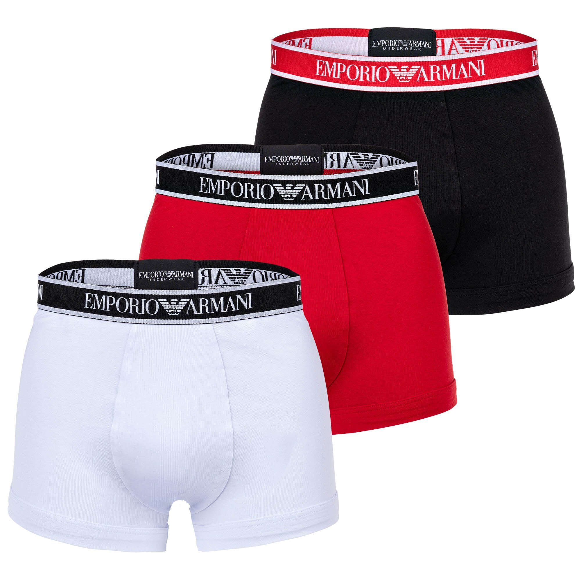 Emporio Armani Boxer Herren Boxershorts, 3er Pack - CORE LOGOBAND