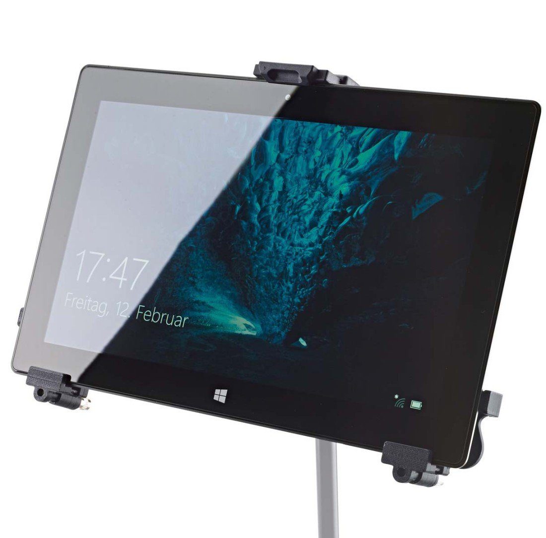 K-S-Trade für Samsung Galaxy Tab S7 FE 5G Tablet-Halterung, (Scheiben- Halterung Tablets KFZ Tablet Saugnapf Auto Halterung)