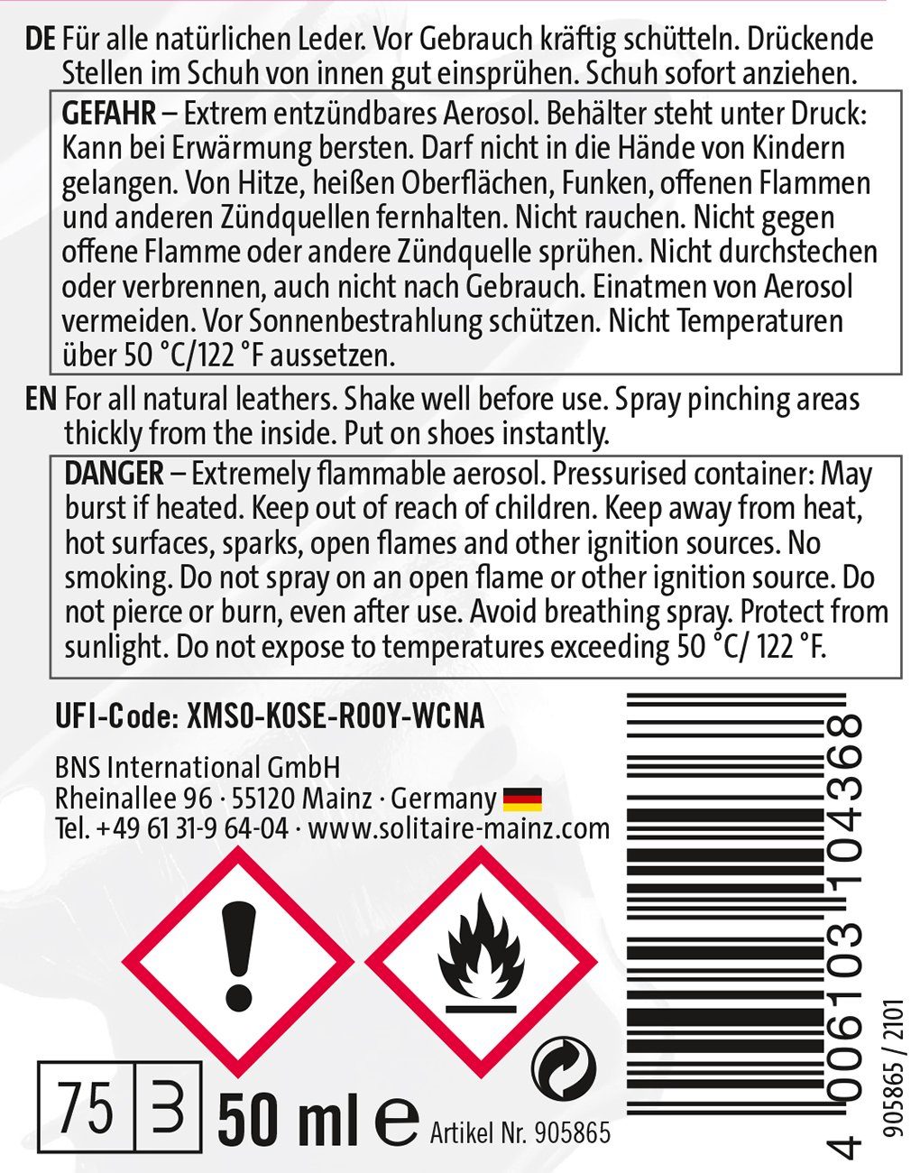 Solitaire Schuhdehner Shoe Stretch - Zur schnellen Dehnung von zu engen Schuhen. – Bild 3 von 3