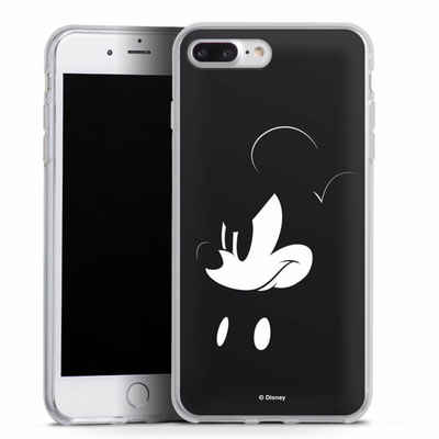 DeinDesign Handyhülle Mickey Mouse Offizielles Lizenzprodukt Disney Mickey Mouse - Mad, Apple iPhone 7 Plus Silikon Hülle Bumper Case Handy Schutzhülle