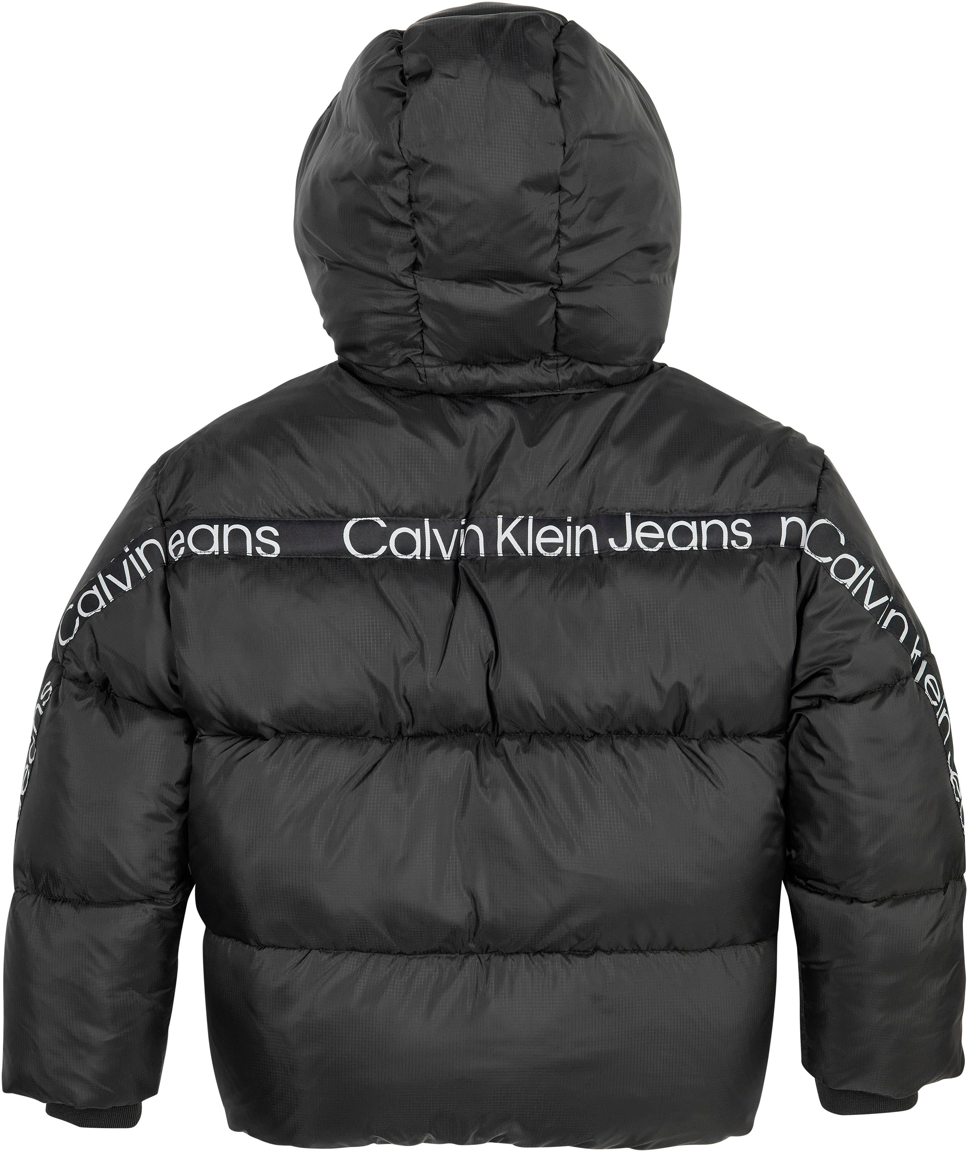 CKJ Winterjacke TAPE LOGO PUFFER Jeans Calvin Klein
