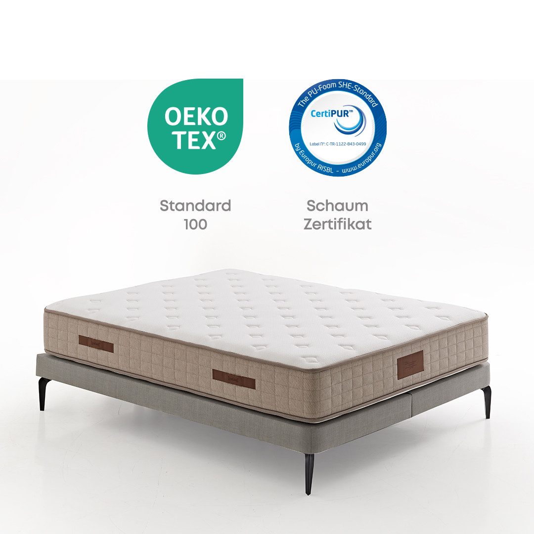 Taschenfederkernmatratze Majestät First Class, Matratze 90x200, 140x200 cm günstig online kaufen