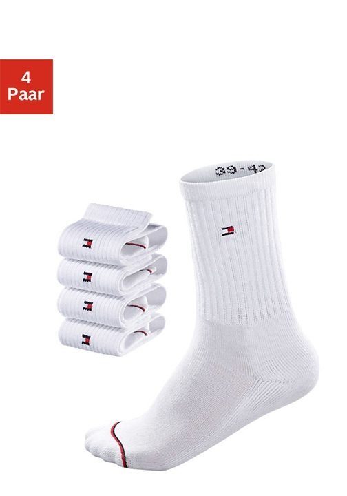 Tommy Hilfiger Socken (4-Paar) mit Fußfrottee