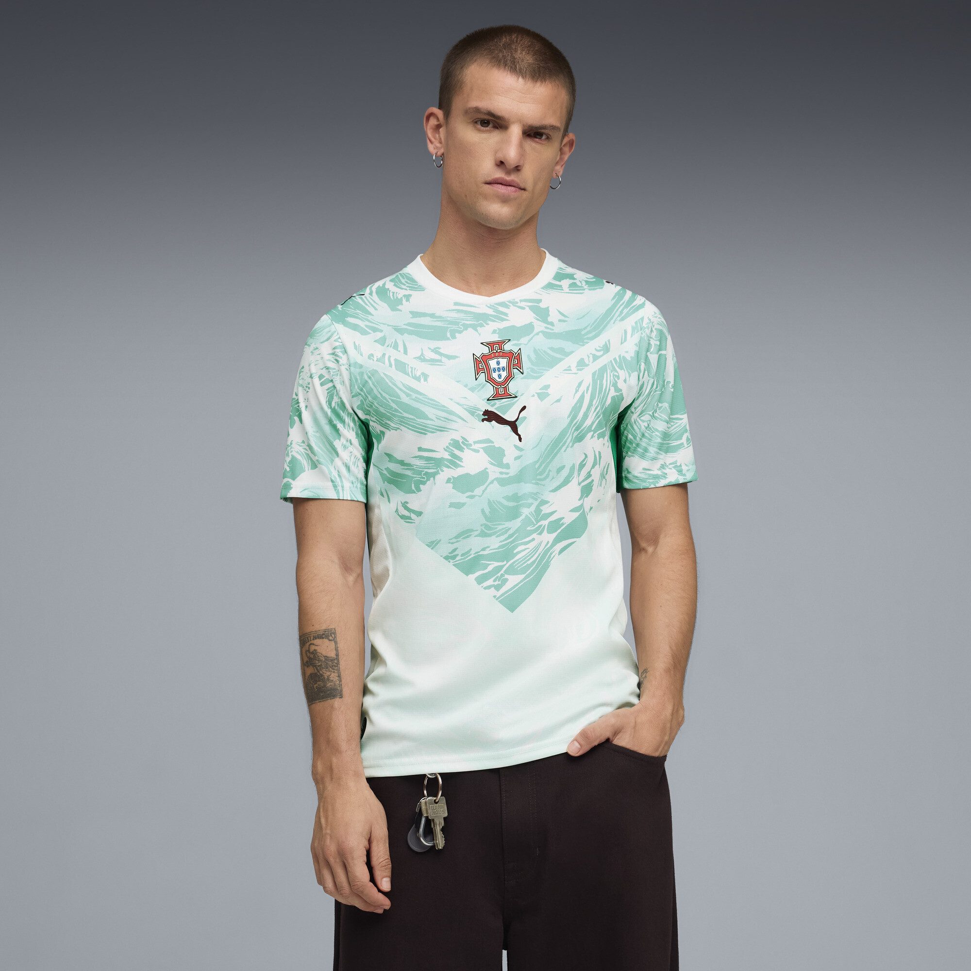 PUMA Trainingsshirt Portugal Auswärtstrikot Herren günstig online kaufen