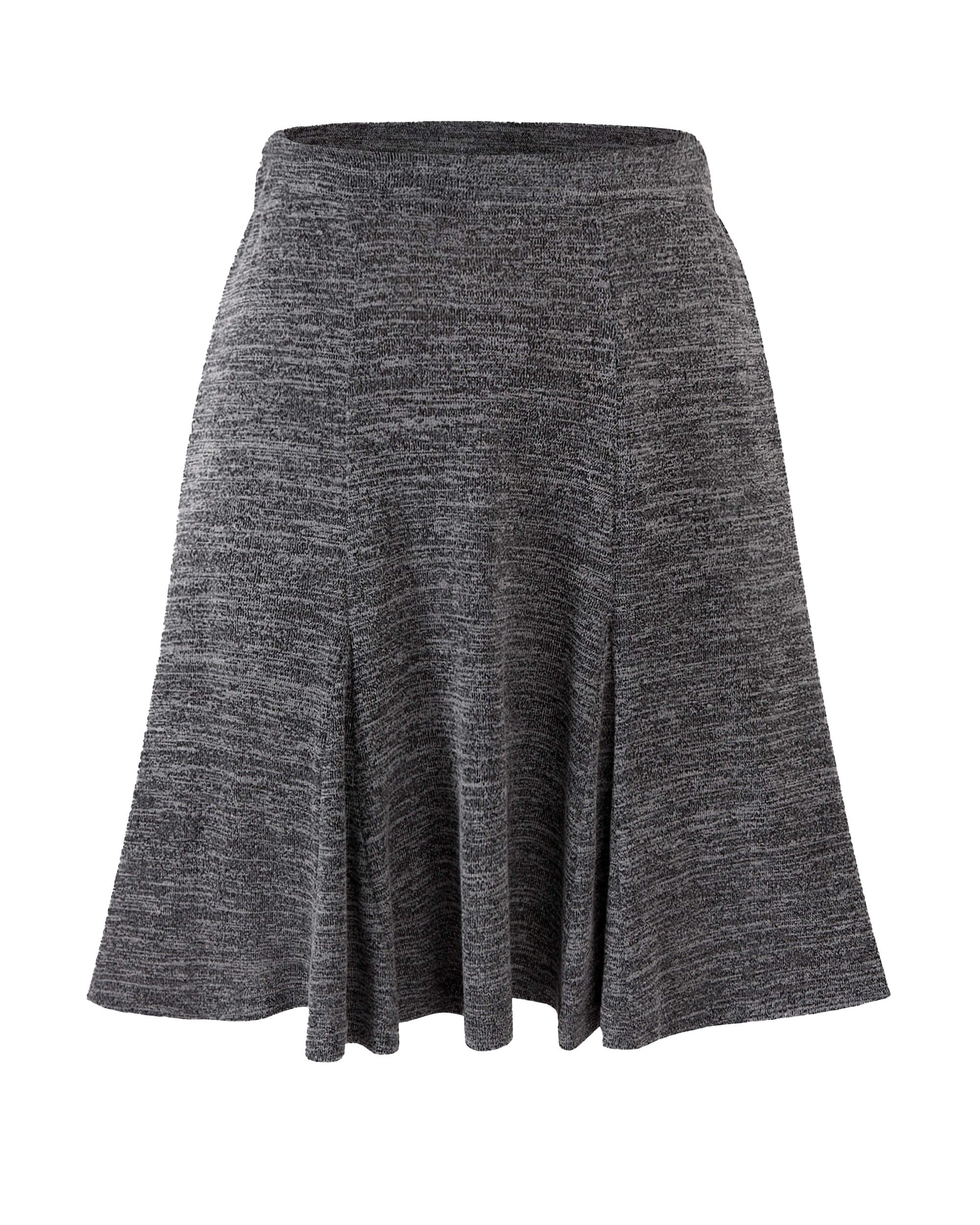 SASSYCLASSY Minirock Mini Jersey Rock Ausgestellter kurzer Rock mit elastis günstig online kaufen