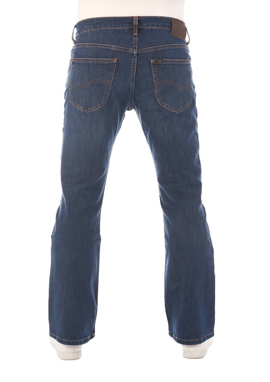 mit Dark Bootcut-Jeans (LSS1SJNZ3) Jeanshose Cut Westwater Stretch Herren Lee® Denim Boot Hose Denver