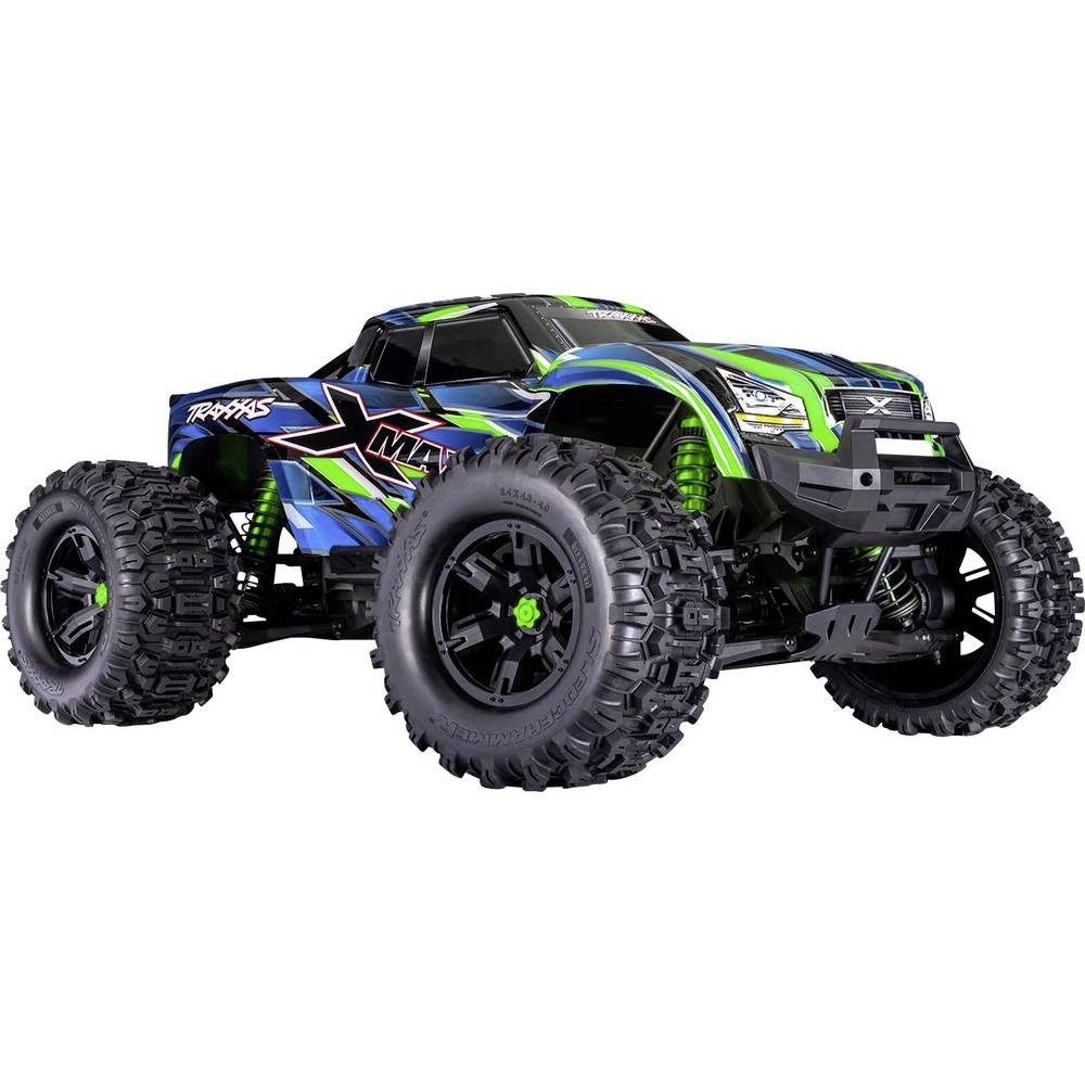 Traxxas RC-Auto X-Maxx Grün Brushless RC Modellauto Elektro Monstertruck Allradantrieb