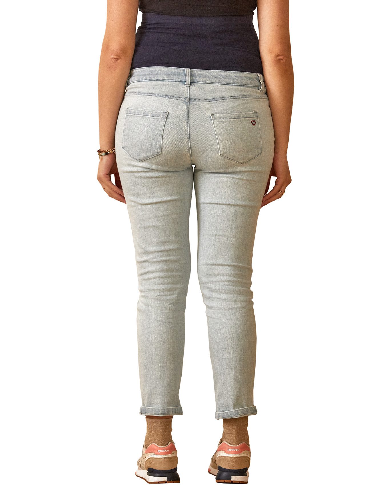 vertbaudet Umstandsjeans Umstands-Jeans in 7/8-Länge