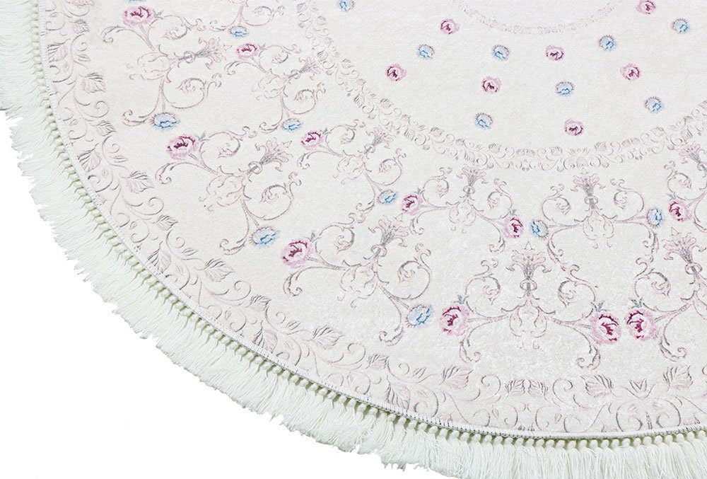 Jungengel Teppich Blumen & Rosen Muster Waschbar 30°C Läufer Teppichläufer günstig online kaufen