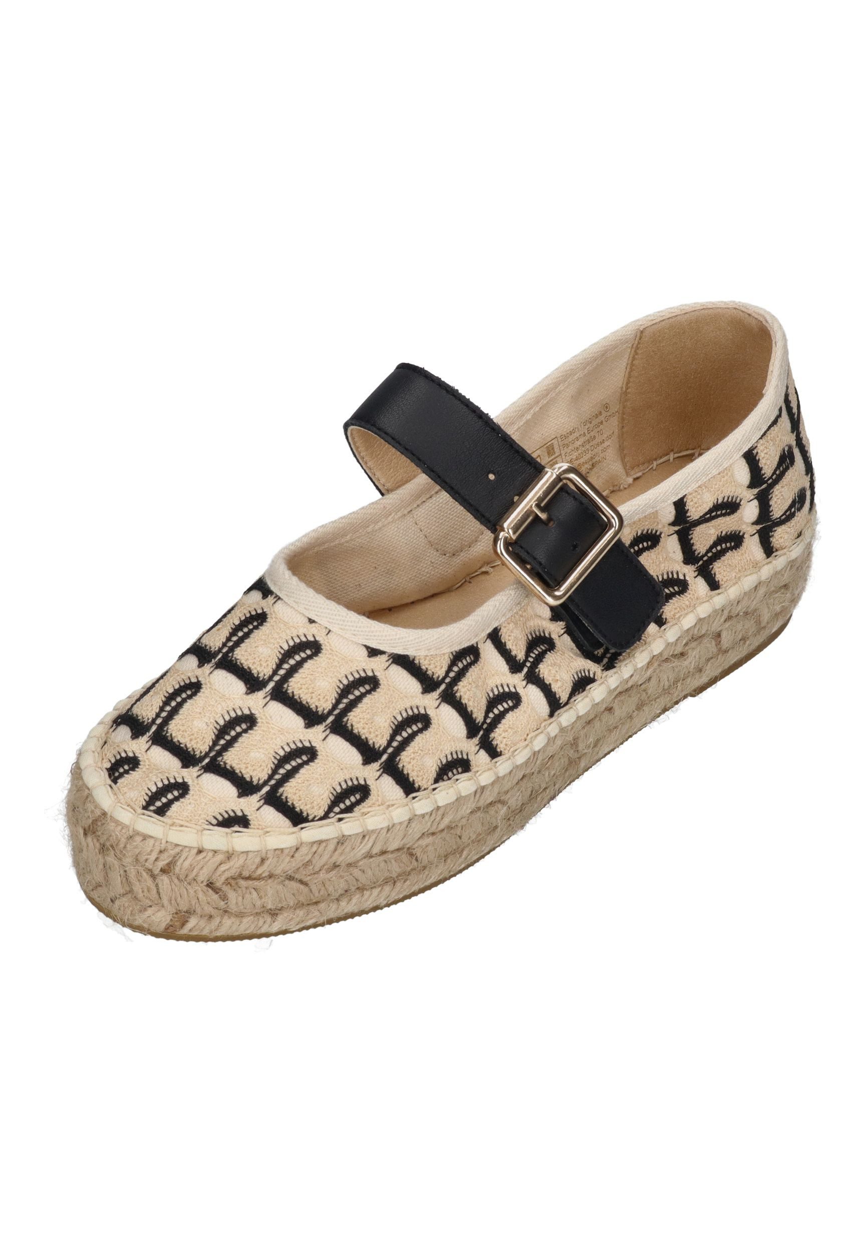 espadrij l´originale BALLERINE RETRO Espadrille Beige