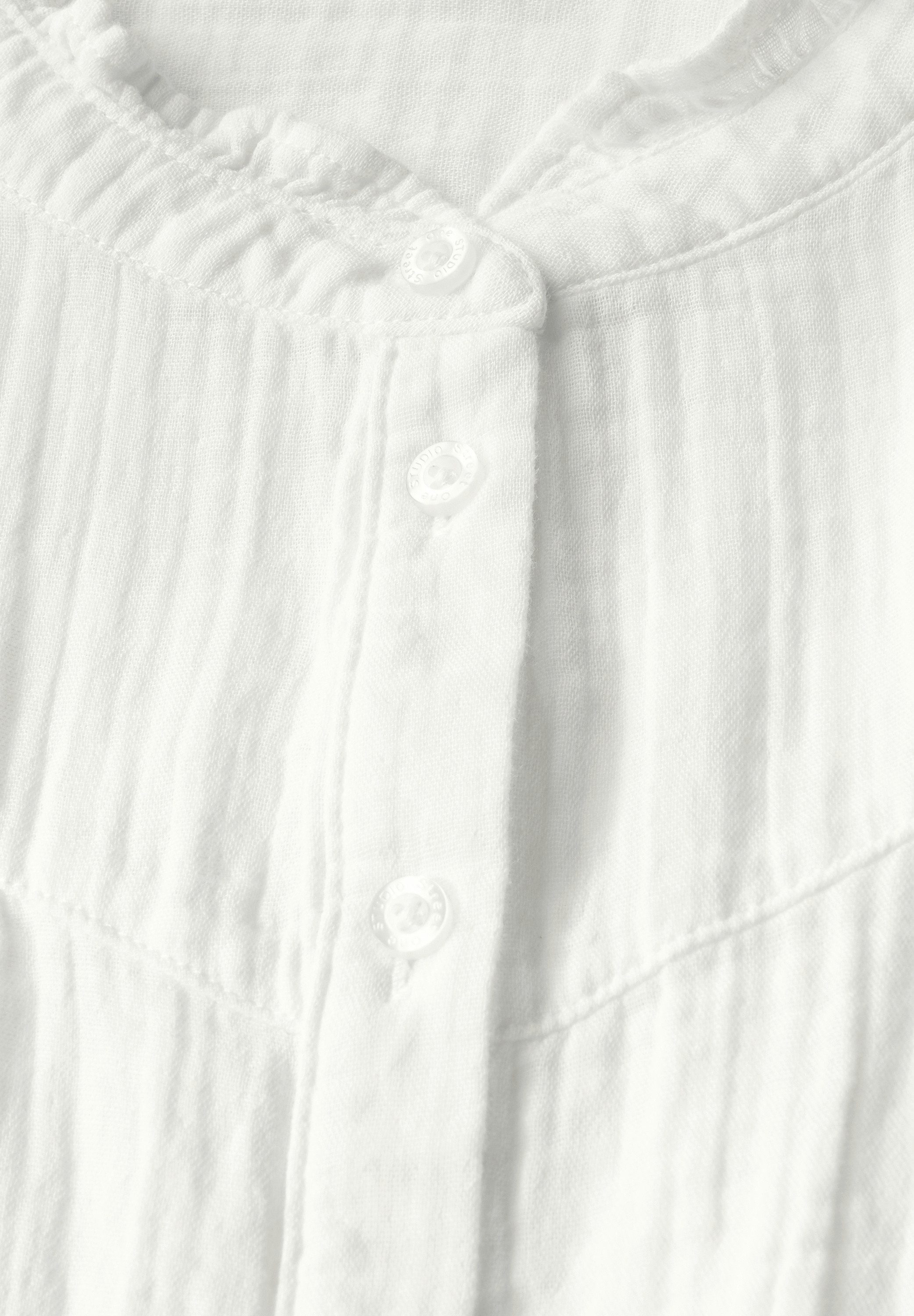 STREET ONE STUDIO Rüschenbluse mit 3/4 Ärmeln