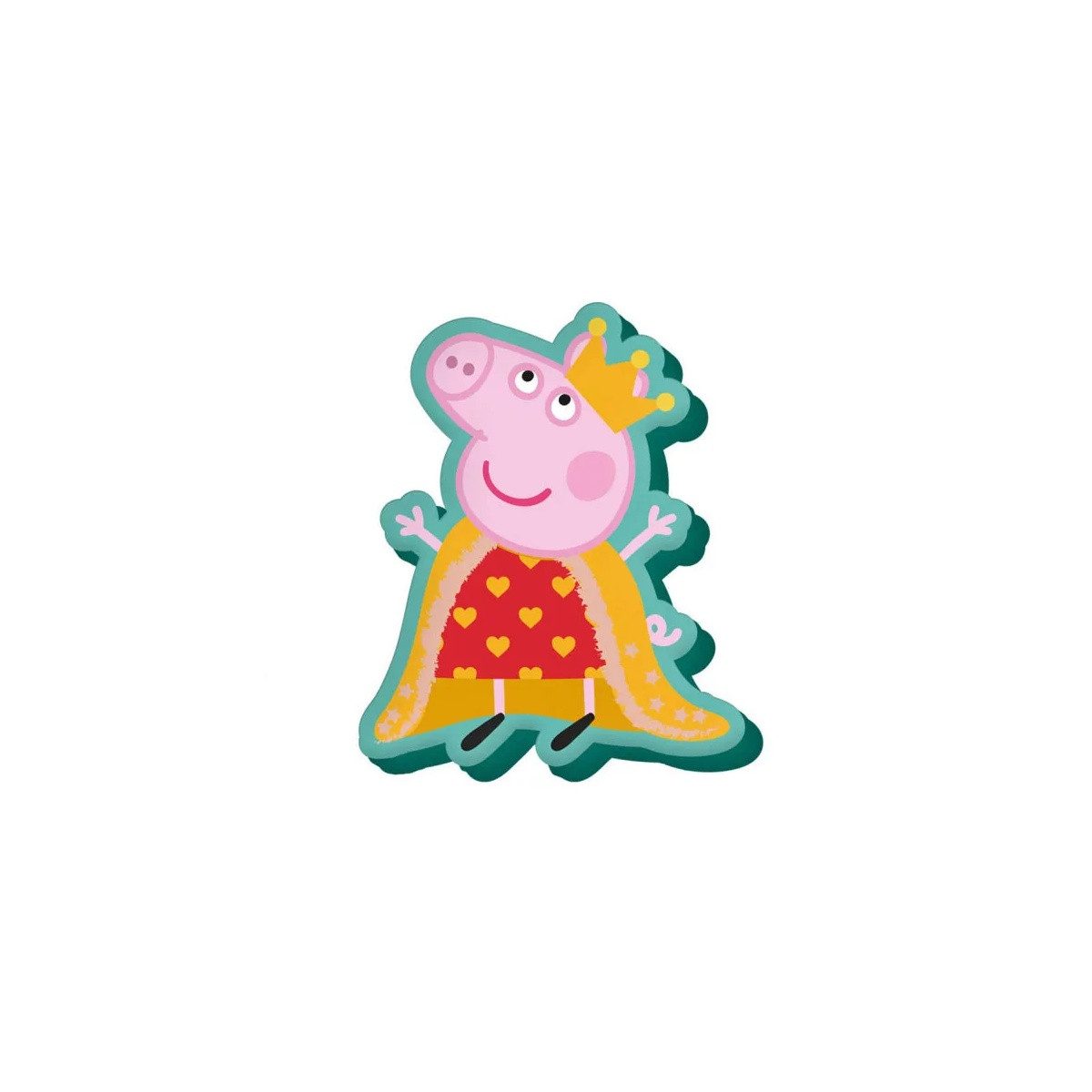 Peppa Pig Dekokissen Peppa Wutz Qüen Dekokissen 35 cm Velours