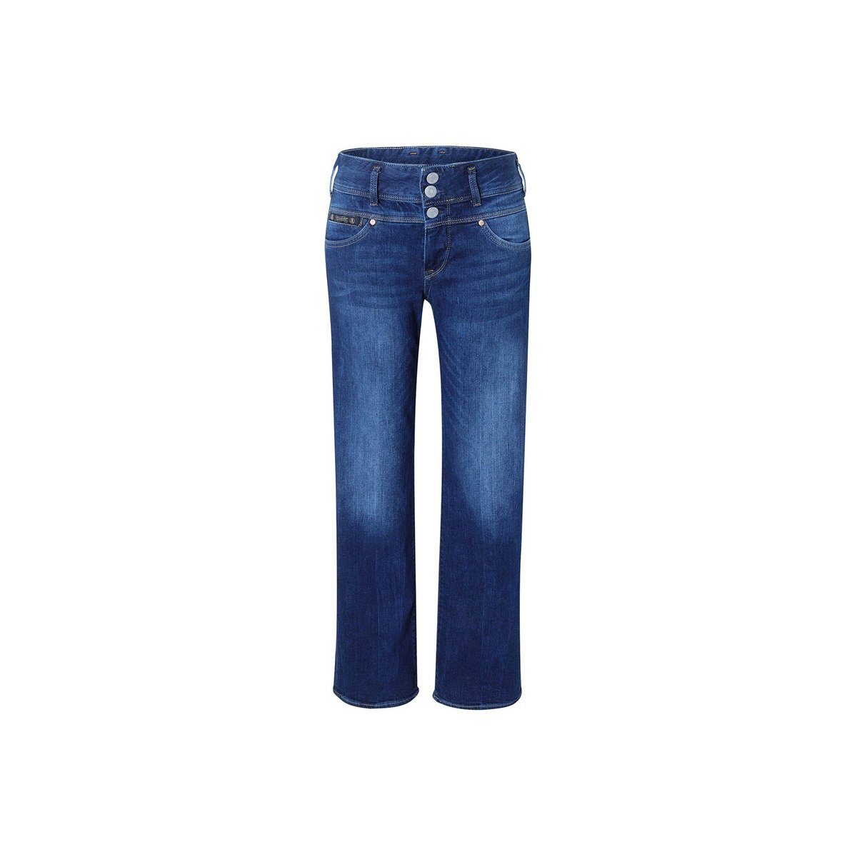 Herrlicher 5-Pocket-Jeans blau (1-tlg)
