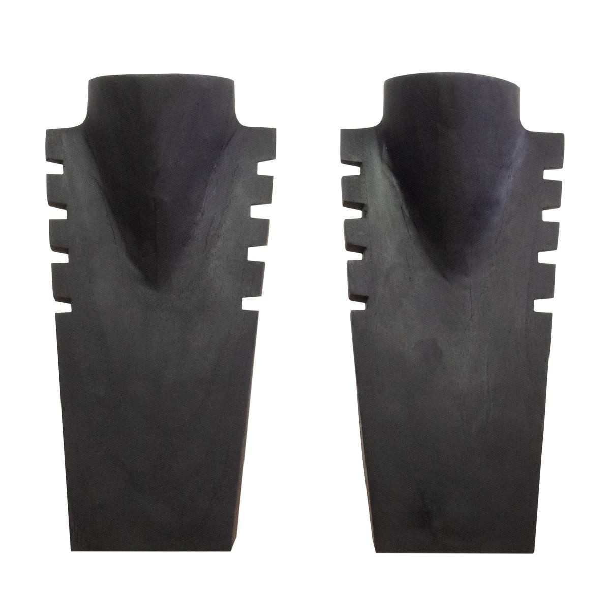 Oriental Galerie Schmuckständer 2er Set Schmuckhalter für Ketten 2 Stk. in Schwarz (1 St), Ideal für Ketten, Anhänger & Schmuck – auch als Geschenk geeignet