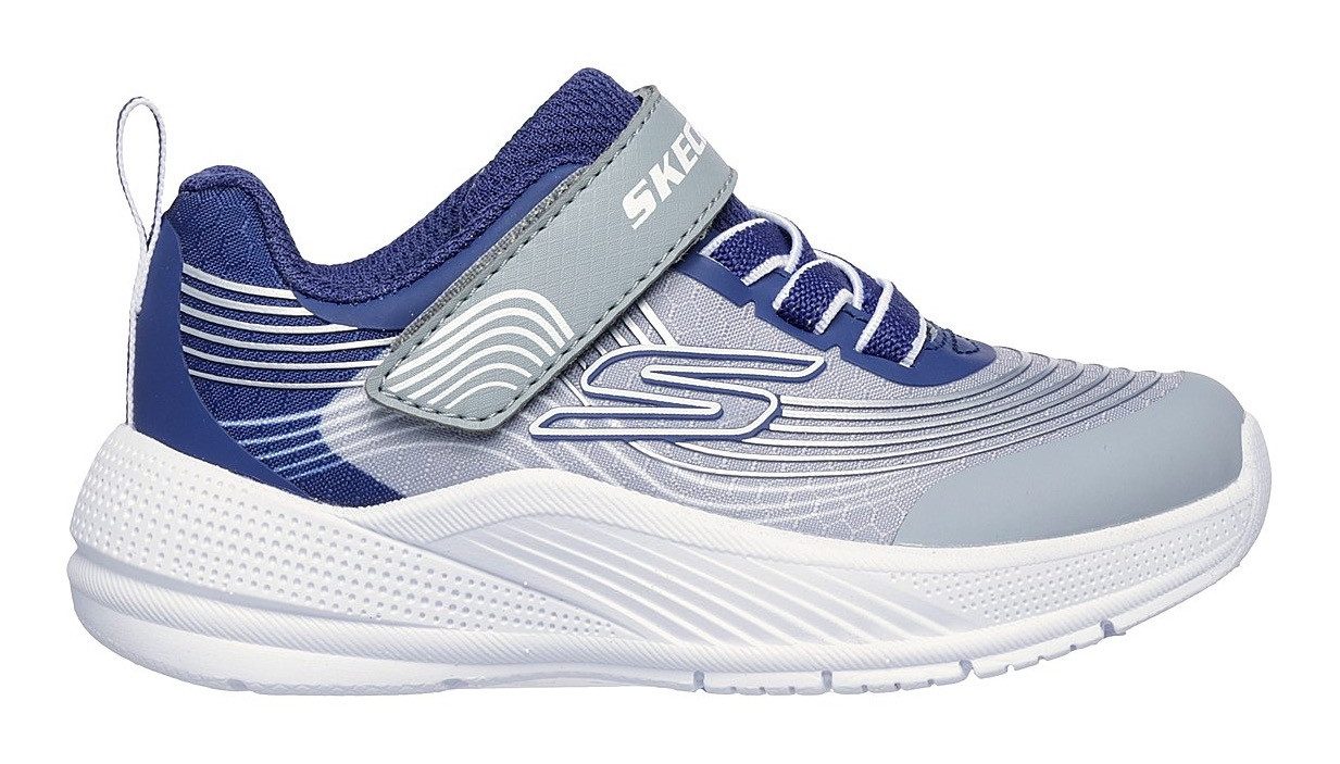 Skechers MICROSPEC ADVANCE Sneaker Babyschuh mit zusätzlichem Gummizug, Größenschablone zum Download