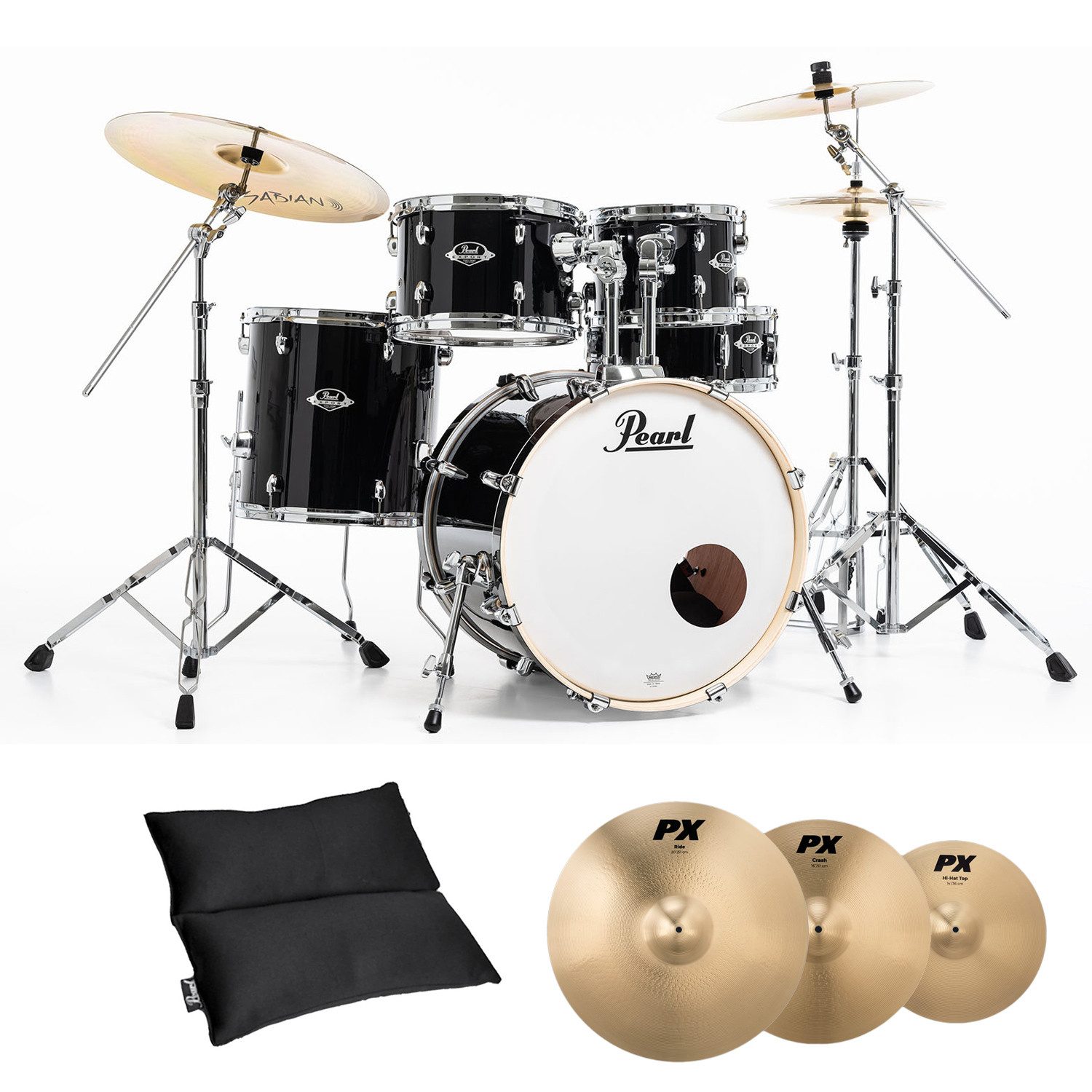Pearl Drums Schlagzeug Pearl Schlagzeug Export EXX705NBR-C31 Komplettset,Anfänger, Fortgeschrittene, Komplettset, Schlagzeug-Set