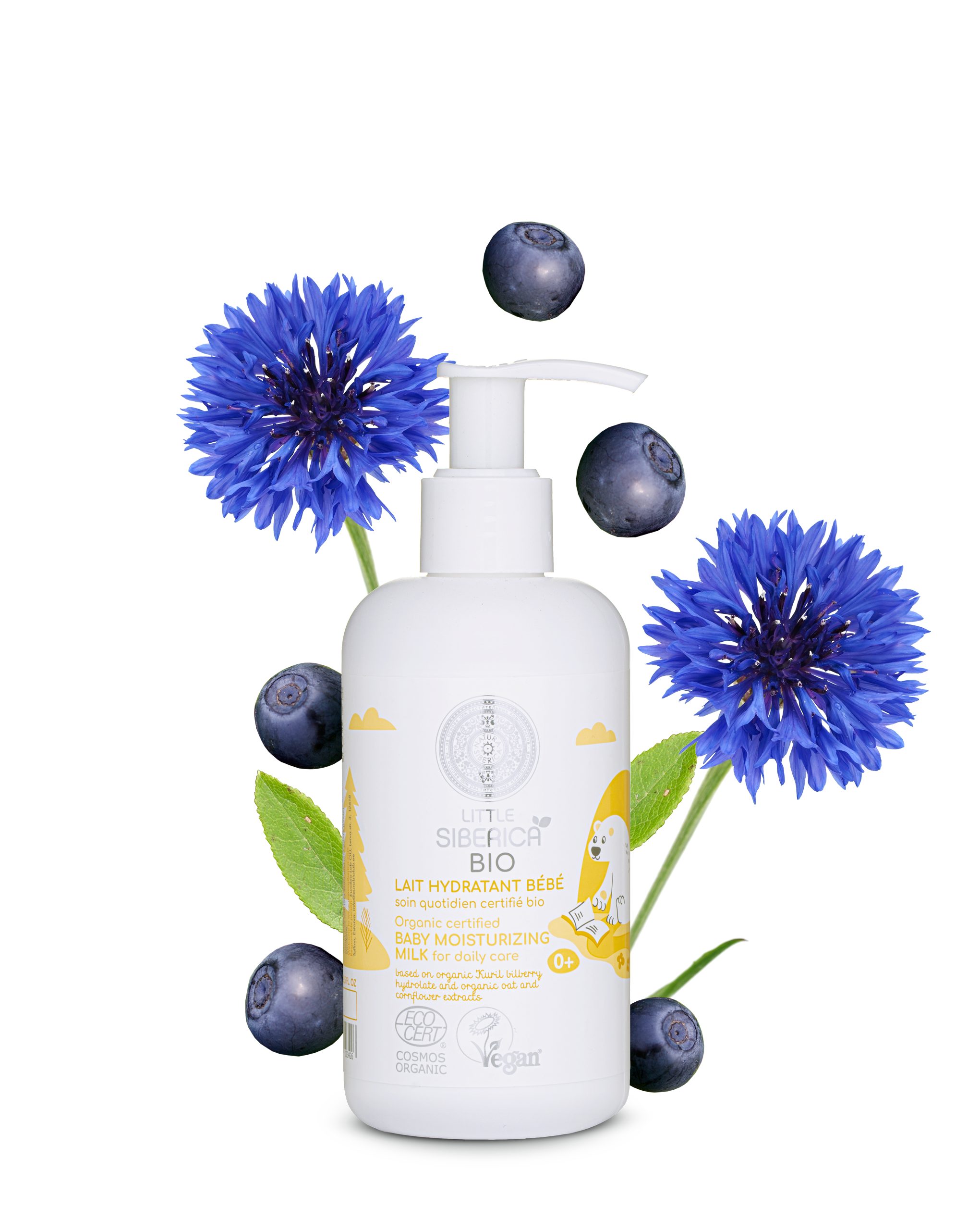 Natura Siberica Körperlotion Little Siberica. Organic certified Baby Moisturizing Milk, 250 ml