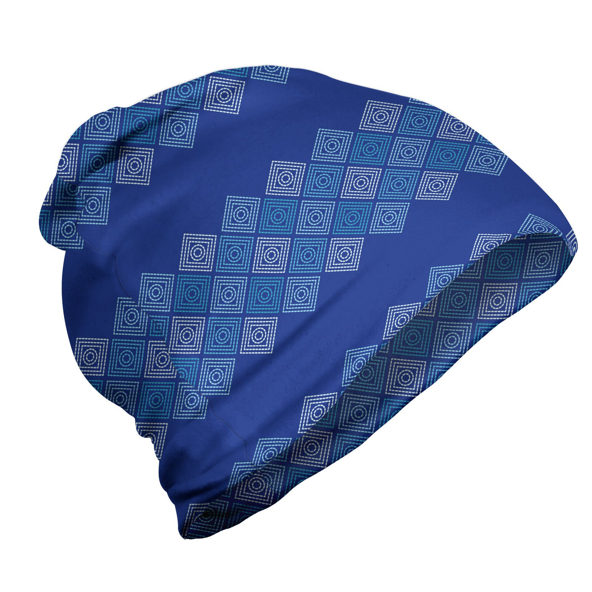 Abakuhaus Beanie Wandern im Freien Abstrakt Diagonal Squares Motiv