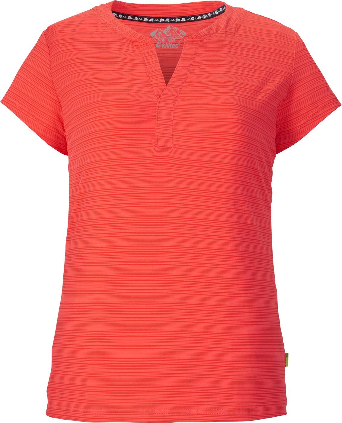 killtec dames Functioneel T-shirt/T-shirt korte mouw KOS 105 WMN TSHRT, deep water, 42, 42794-000