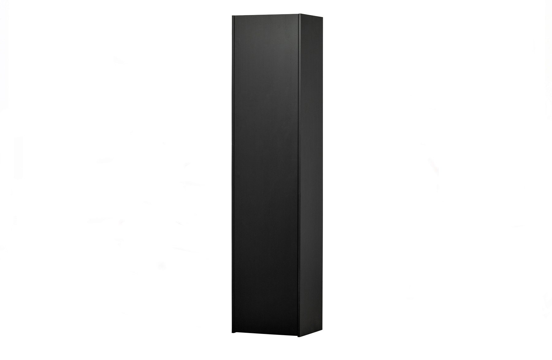 WOOOD Hochschrank Schrank Teun - Kiefer Deep Black