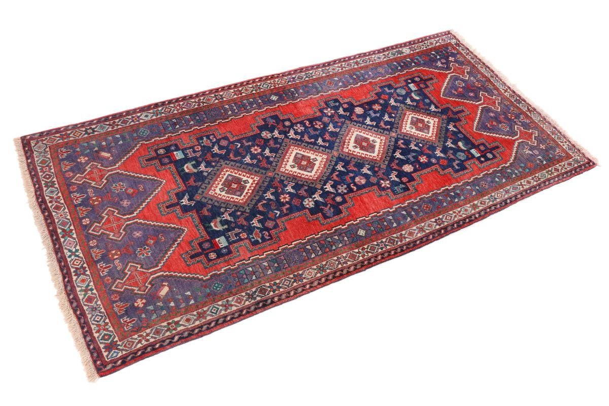 Orientteppich Shahrbabak 104x225 Höhe: Perserteppich, 12 Orientteppich / Nain Trading, Handgeknüpfter rechteckig, mm