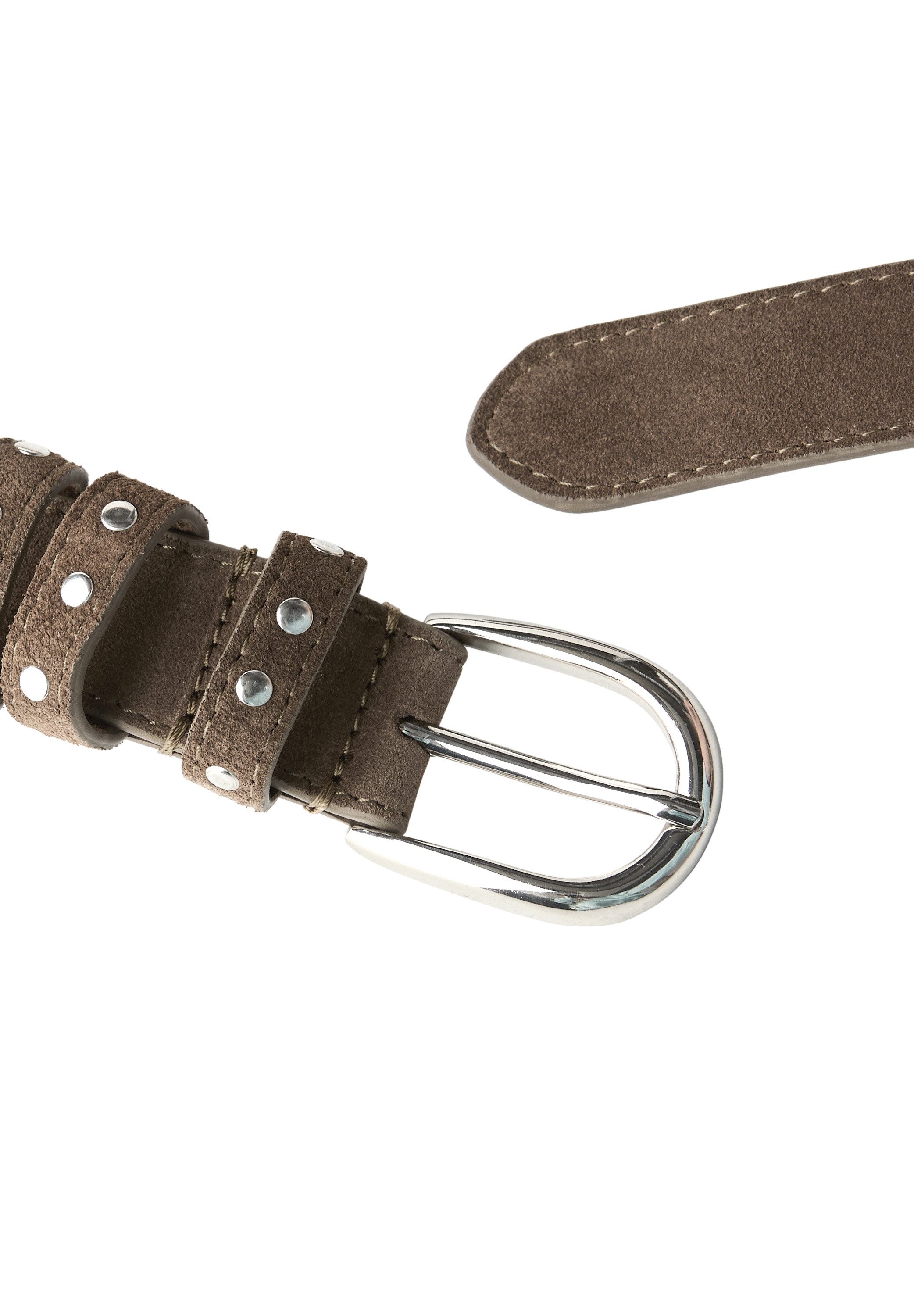 STREET ONE Ledergürtel mit Nieten