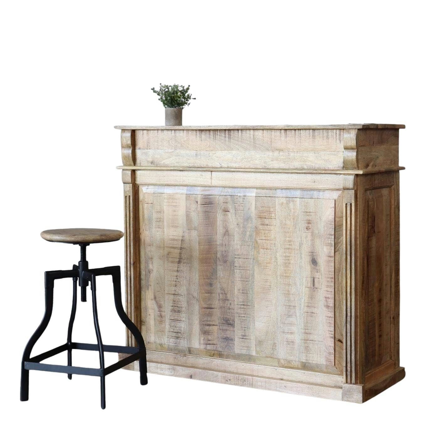 baario Bartisch Hausbar Theke BISTROT, massiv günstig online kaufen