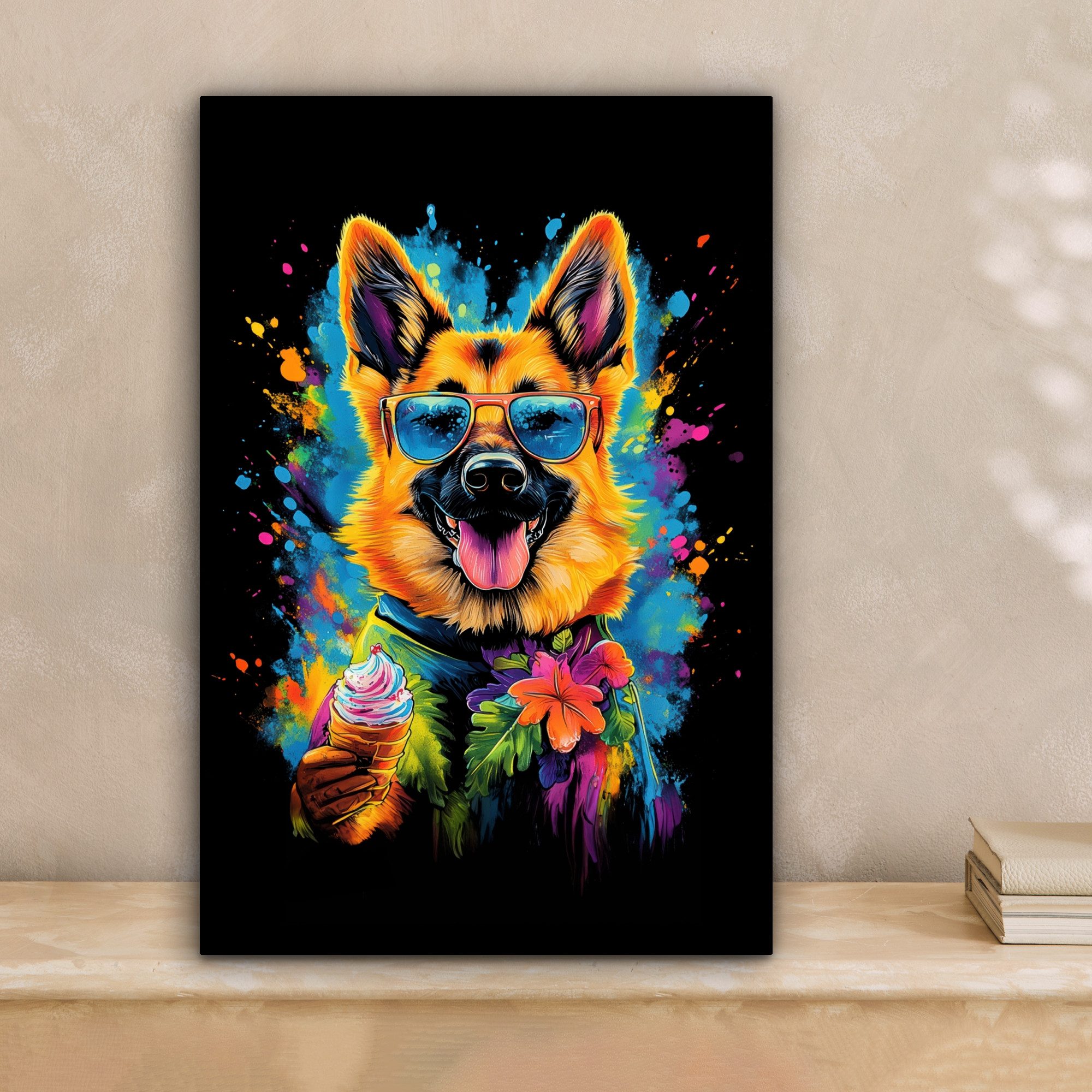 OneMillionCanvasses® Leinwandbild Graffiti - Sommer - günstig online kaufen