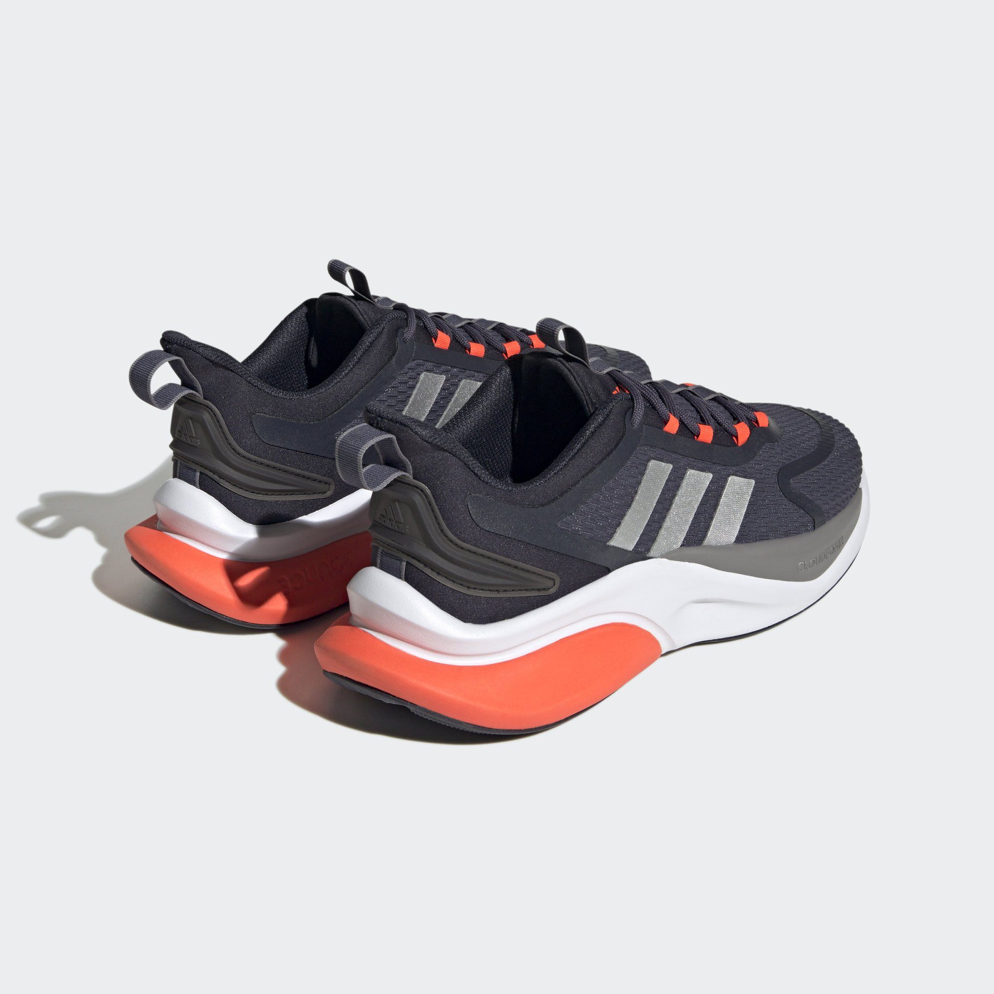 adidas Sportswear SCHUH / Grey / Silver Three BOUNCE Sneaker Metallic Shadow Navy ALPHABOUNCE