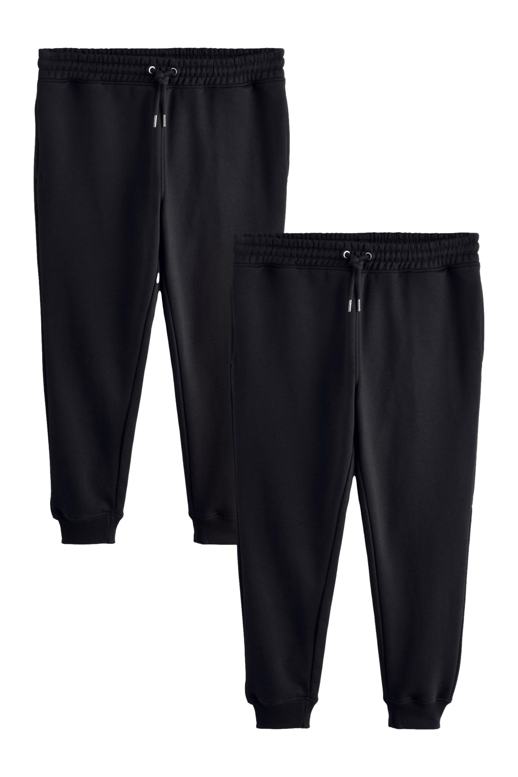 Next Jogginghose Straight Fit Jersey-Jogginghose, 2er-Pack (2-tlg)