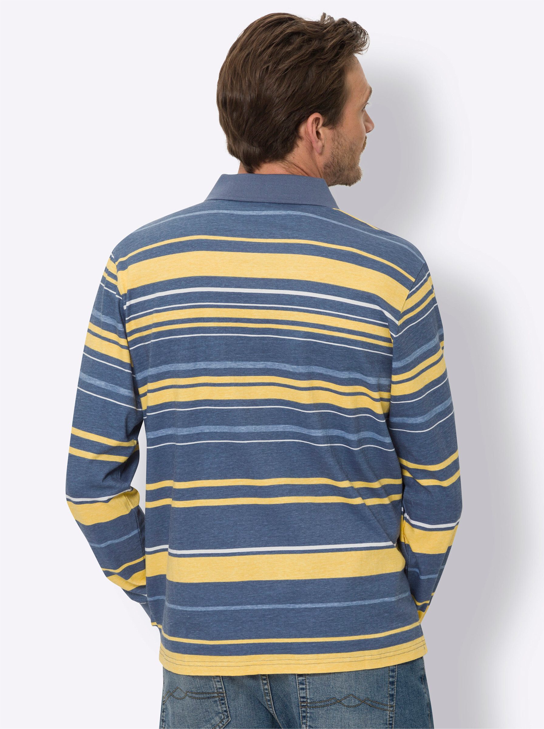Sieh an! T-Shirt Langarm-Poloshirt Langarm günstig online kaufen