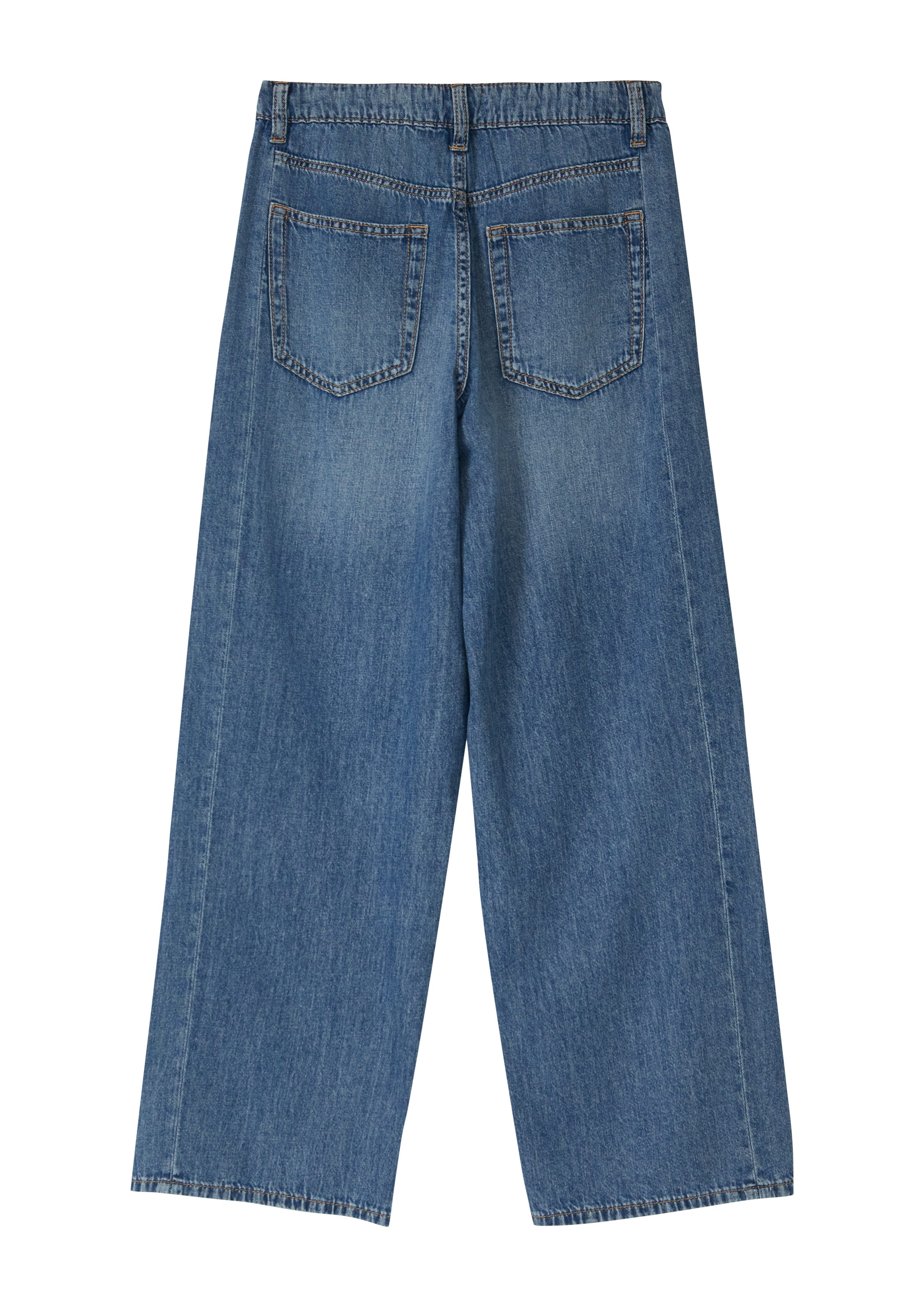 s.Oliver Junior Weite Jeans aus reiner Baumwolle – Bild 2 von 2