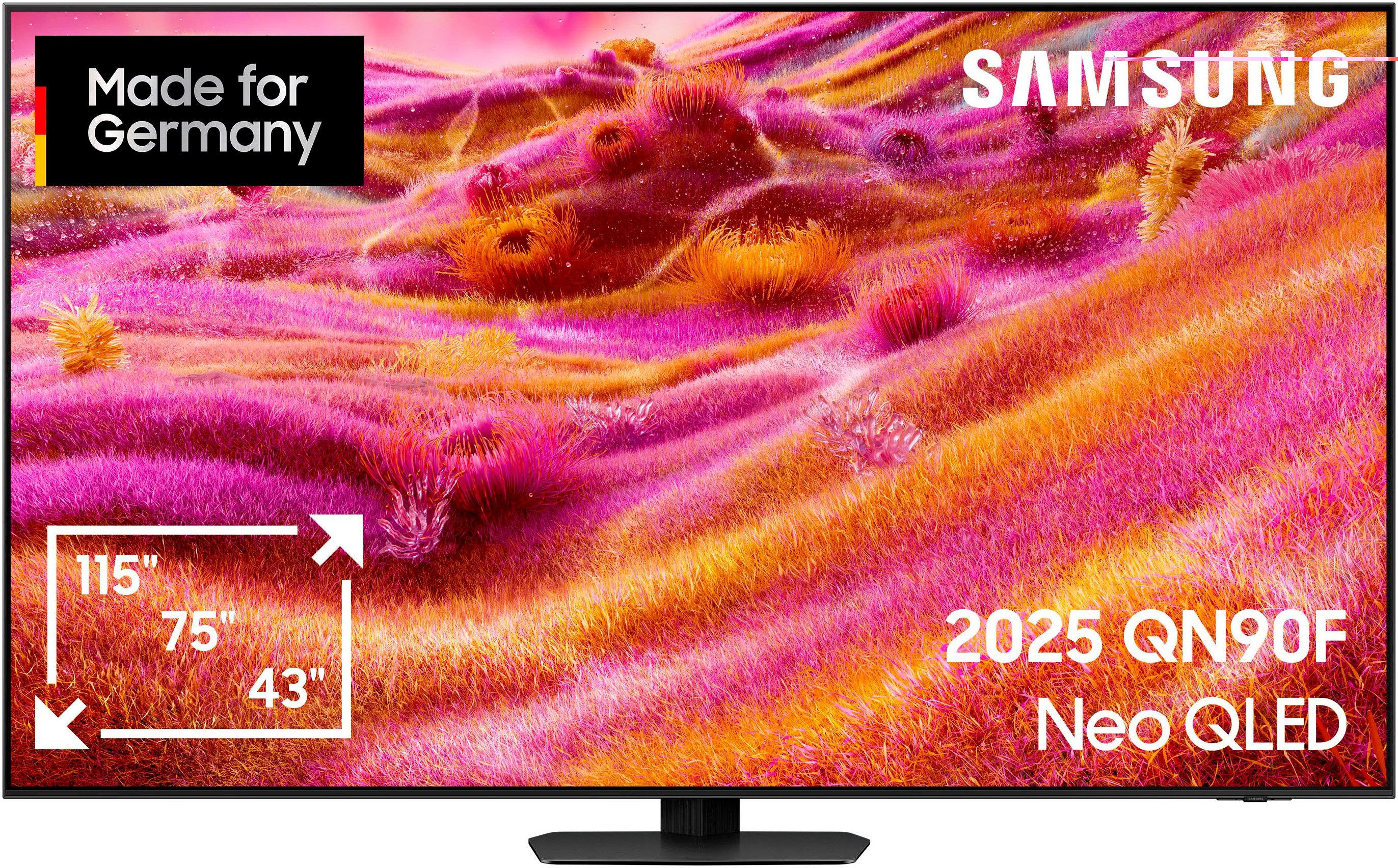 Samsung GQ55QN90FAT QLED-Fernseher (138 cm/55 Zoll, 4K Ultra HD, Smart-TV, NQ HDR+, Glare Free, Upscaling Pro, Dolby Atmos & AI Sound, bis 165Hz)