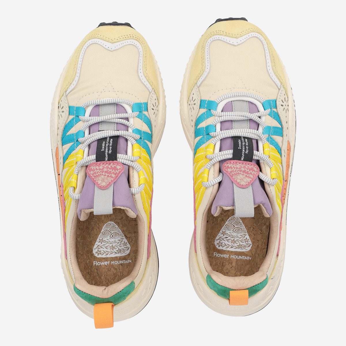 Flower Mountain Flower Mountain 1E97-001-2017844-01 WASHI, Sneaker, Bunt, Damen Sneaker